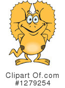 Frill Lizard Clipart #1279254 by Dennis Holmes Designs