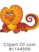 Frilled Lizard Clipart #1144566 by visekart