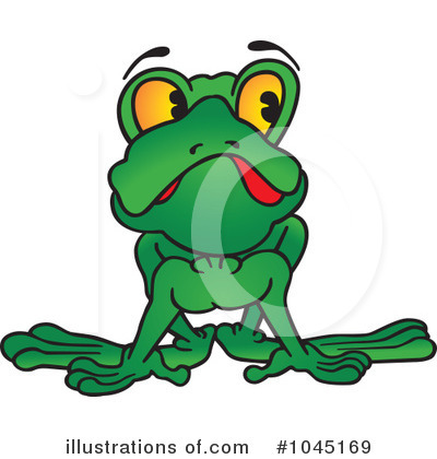 Royalty-Free (RF) Frog Clipart Illustration by dero - Stock Sample #1045169