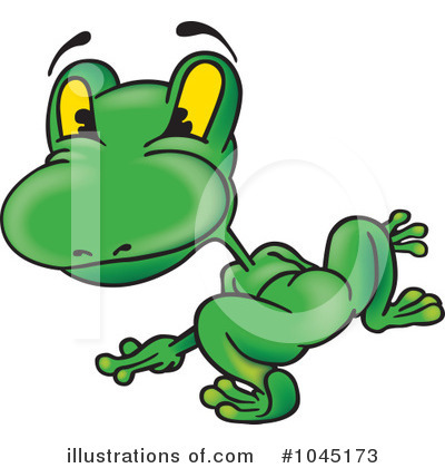 Royalty-Free (RF) Frog Clipart Illustration by dero - Stock Sample #1045173