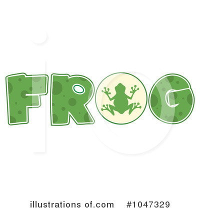 Royalty-Free (RF) Frog Clipart Illustration by Hit Toon - Stock Sample #1047329