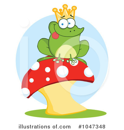 Frog Prince Clipart #1047348 by Hit Toon