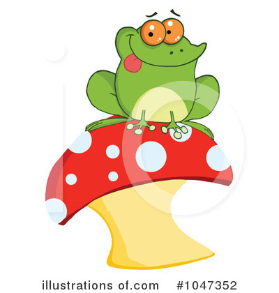Royalty-Free (RF) Frog Clipart Illustration by Hit Toon - Stock Sample #1047352