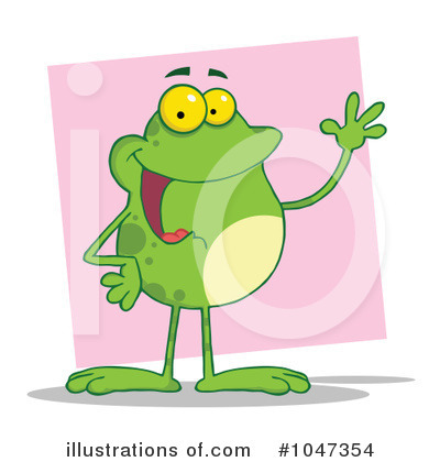 Royalty-Free (RF) Frog Clipart Illustration by Hit Toon - Stock Sample #1047354