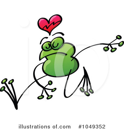 Royalty-Free (RF) Frog Clipart Illustration by Zooco - Stock Sample #1049352