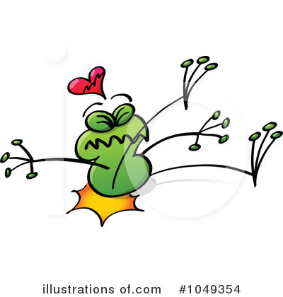 Royalty-Free (RF) Frog Clipart Illustration by Zooco - Stock Sample #1049354