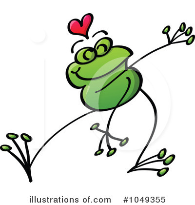 Royalty-Free (RF) Frog Clipart Illustration by Zooco - Stock Sample #1049355