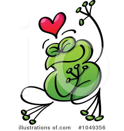 Royalty-Free (RF) Frog Clipart Illustration by Zooco - Stock Sample #1049356