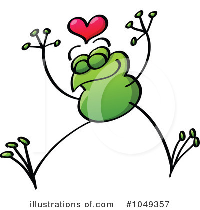 Royalty-Free (RF) Frog Clipart Illustration by Zooco - Stock Sample #1049357