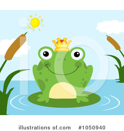 Royalty-Free (RF) Frog Clipart Illustration by Hit Toon - Stock Sample #1050940