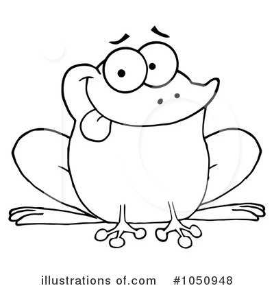 Royalty-Free (RF) Frog Clipart Illustration by Hit Toon - Stock Sample #1050948