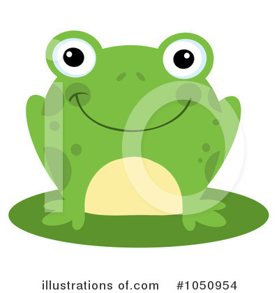 Royalty-Free (RF) Frog Clipart Illustration by Hit Toon - Stock Sample #1050954