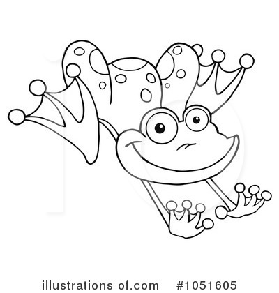 Royalty-Free (RF) Frog Clipart Illustration by Hit Toon - Stock Sample #1051605