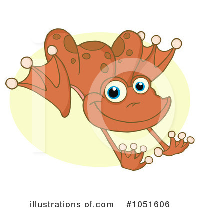 Royalty-Free (RF) Frog Clipart Illustration by Hit Toon - Stock Sample #1051606