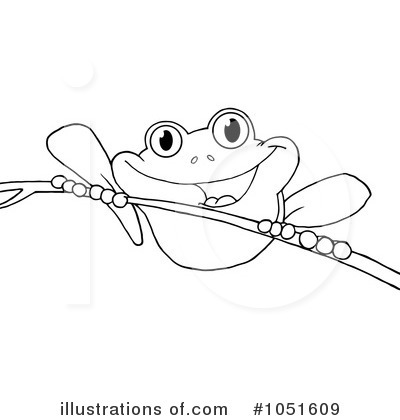 Royalty-Free (RF) Frog Clipart Illustration by Hit Toon - Stock Sample #1051609