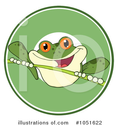 Royalty-Free (RF) Frog Clipart Illustration by Hit Toon - Stock Sample #1051622
