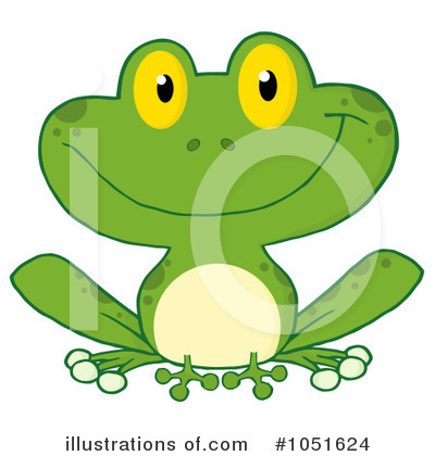 Royalty-Free (RF) Frog Clipart Illustration by Hit Toon - Stock Sample #1051624