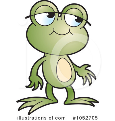 Royalty-Free (RF) Frog Clipart Illustration by Lal Perera - Stock Sample #1052705