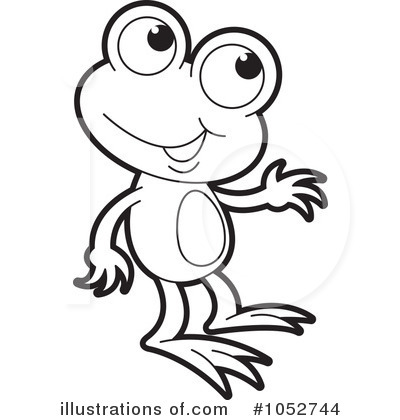 Royalty-Free (RF) Frog Clipart Illustration by Lal Perera - Stock Sample #1052744