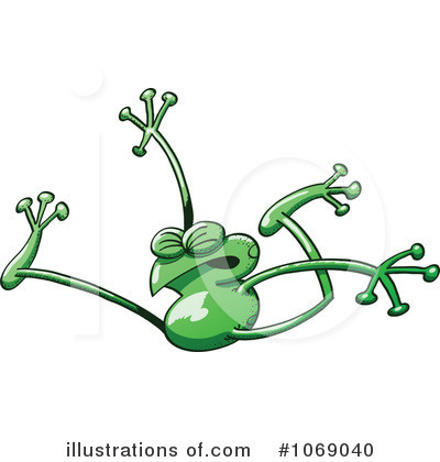 Royalty-Free (RF) Frog Clipart Illustration by Zooco - Stock Sample #1069040