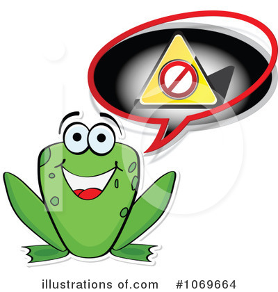 Royalty-Free (RF) Frog Clipart Illustration by Andrei Marincas - Stock Sample #1069664
