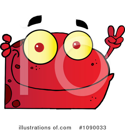 Royalty-Free (RF) Frog Clipart Illustration by Hit Toon - Stock Sample #1090033
