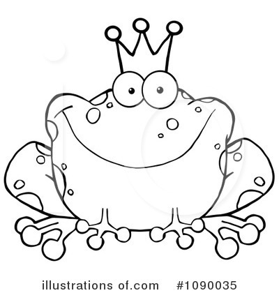 Frog Prince Clipart #1090035 by Hit Toon