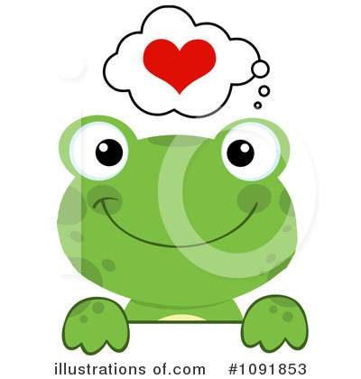 Royalty-Free (RF) Frog Clipart Illustration by Hit Toon - Stock Sample #1091853