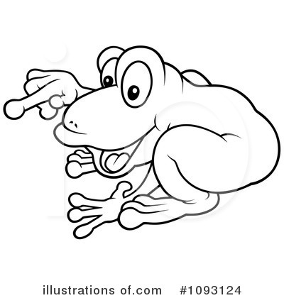 Royalty-Free (RF) Frog Clipart Illustration by dero - Stock Sample #1093124