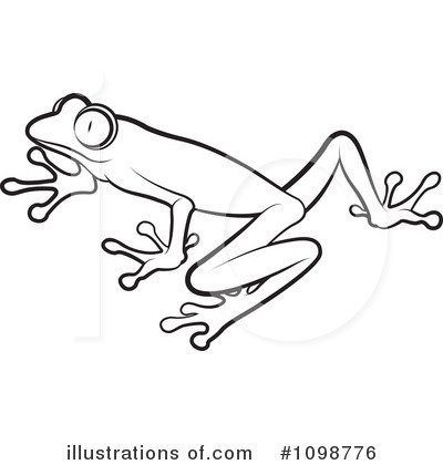 Royalty-Free (RF) Frog Clipart Illustration by Lal Perera - Stock Sample #1098776