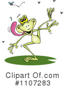 Frog Clipart #1107283 by Dennis Holmes Designs