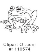 Frog Clipart #1110574 by Dennis Holmes Designs