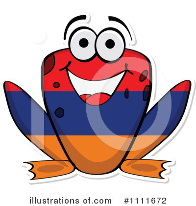 Royalty-Free (RF) Frog Clipart Illustration by Andrei Marincas - Stock Sample #1111672