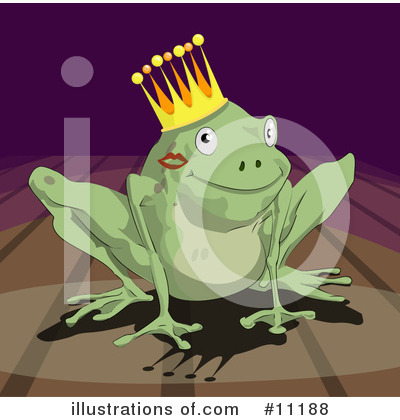 Frog Prince Clipart #11188 by AtStockIllustration