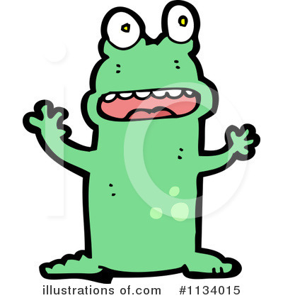 Royalty-Free (RF) Frog Clipart Illustration by lineartestpilot - Stock Sample #1134015