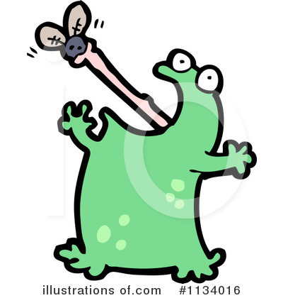 Royalty-Free (RF) Frog Clipart Illustration by lineartestpilot - Stock Sample #1134016