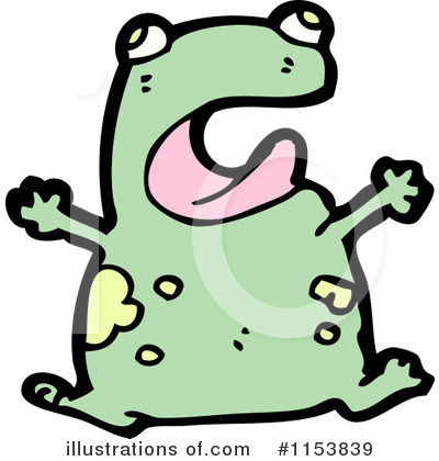 Royalty-Free (RF) Frog Clipart Illustration by lineartestpilot - Stock Sample #1153839
