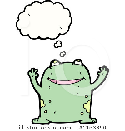 Royalty-Free (RF) Frog Clipart Illustration by lineartestpilot - Stock Sample #1153890