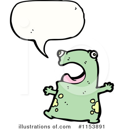 Royalty-Free (RF) Frog Clipart Illustration by lineartestpilot - Stock Sample #1153891