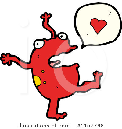 Royalty-Free (RF) Frog Clipart Illustration by lineartestpilot - Stock Sample #1157768
