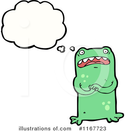Royalty-Free (RF) Frog Clipart Illustration by lineartestpilot - Stock Sample #1167723