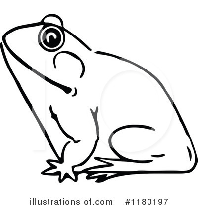 Royalty-Free (RF) Frog Clipart Illustration by Prawny Vintage - Stock Sample #1180197