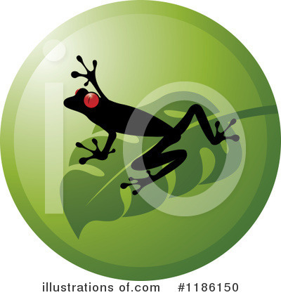 Royalty-Free (RF) Frog Clipart Illustration by Lal Perera - Stock Sample #1186150