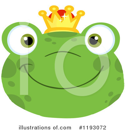 Frog Prince Clipart #1193072 by Hit Toon