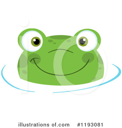 Royalty-Free (RF) Frog Clipart Illustration by Hit Toon - Stock Sample #1193081
