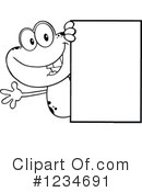 Frog Clipart #1234691 by Hit Toon