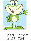 Frog Clipart #1234724 by Hit Toon