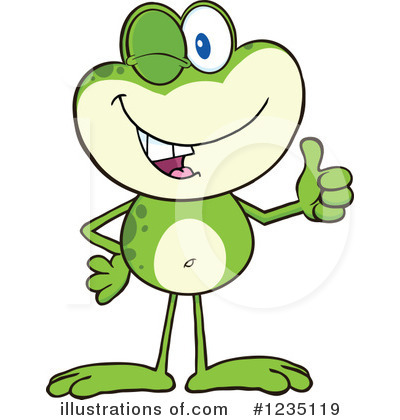 Frog Clipart #1235119 by Hit Toon