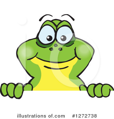 Royalty-Free (RF) Frog Clipart Illustration by Dennis Holmes Designs - Stock Sample #1272738