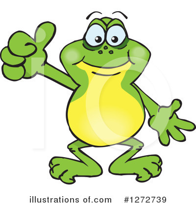 Royalty-Free (RF) Frog Clipart Illustration by Dennis Holmes Designs - Stock Sample #1272739